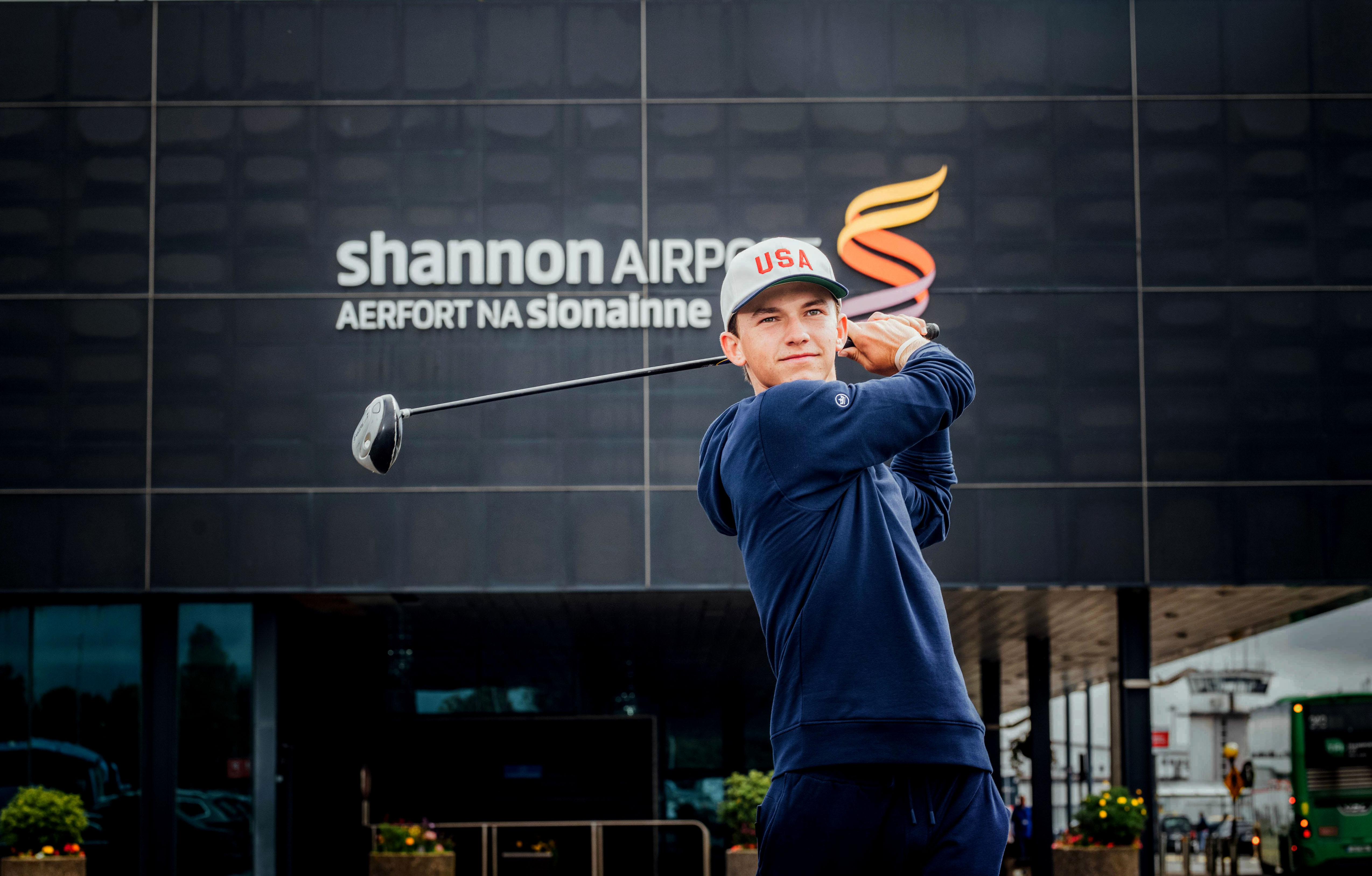 Shannon Airport welcomes USA Walker Cup Team as Ireland's biggest year in golf gets underway