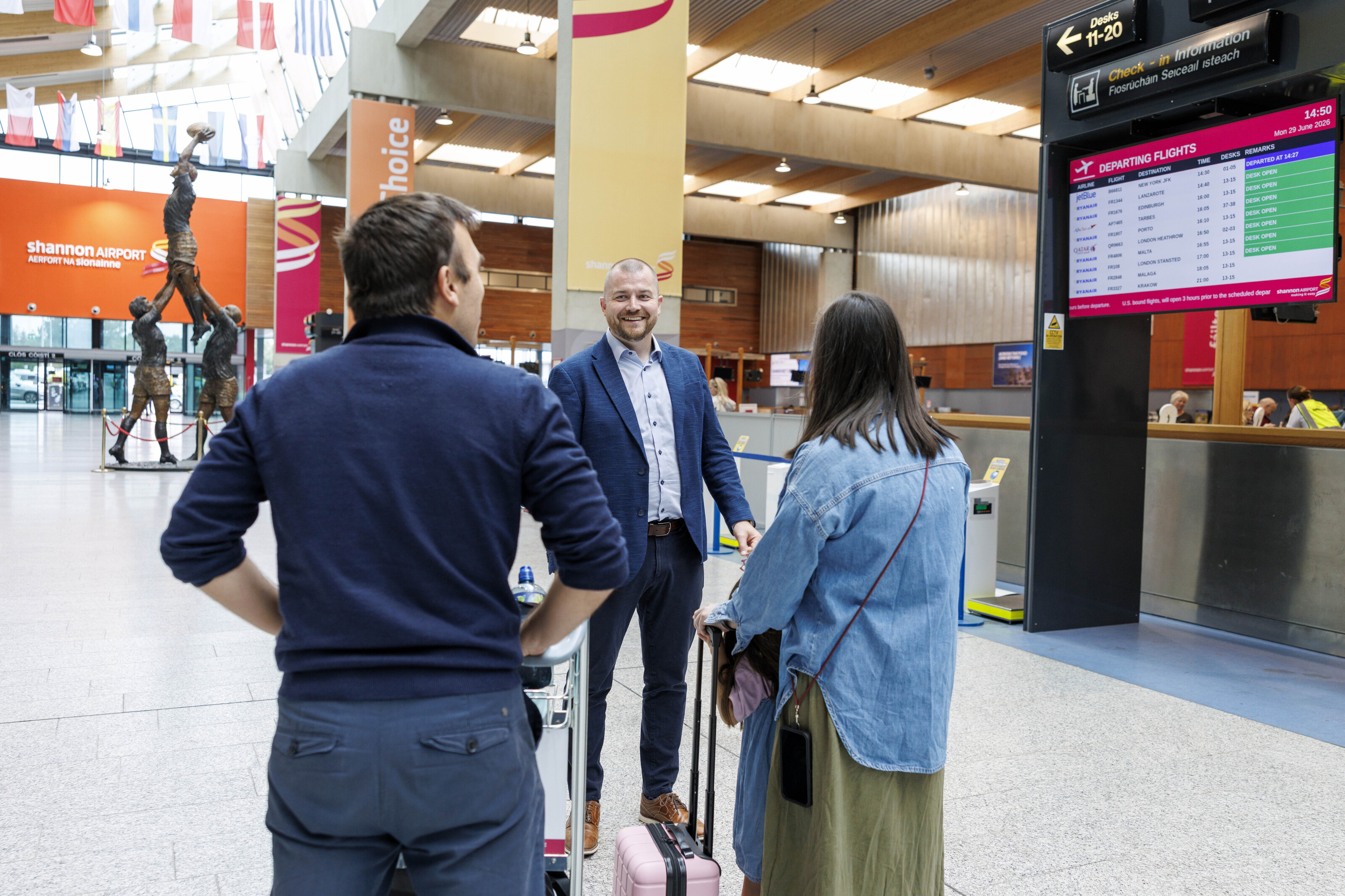 Shannon Airport Scores Hat-Trick of National Award Nominations