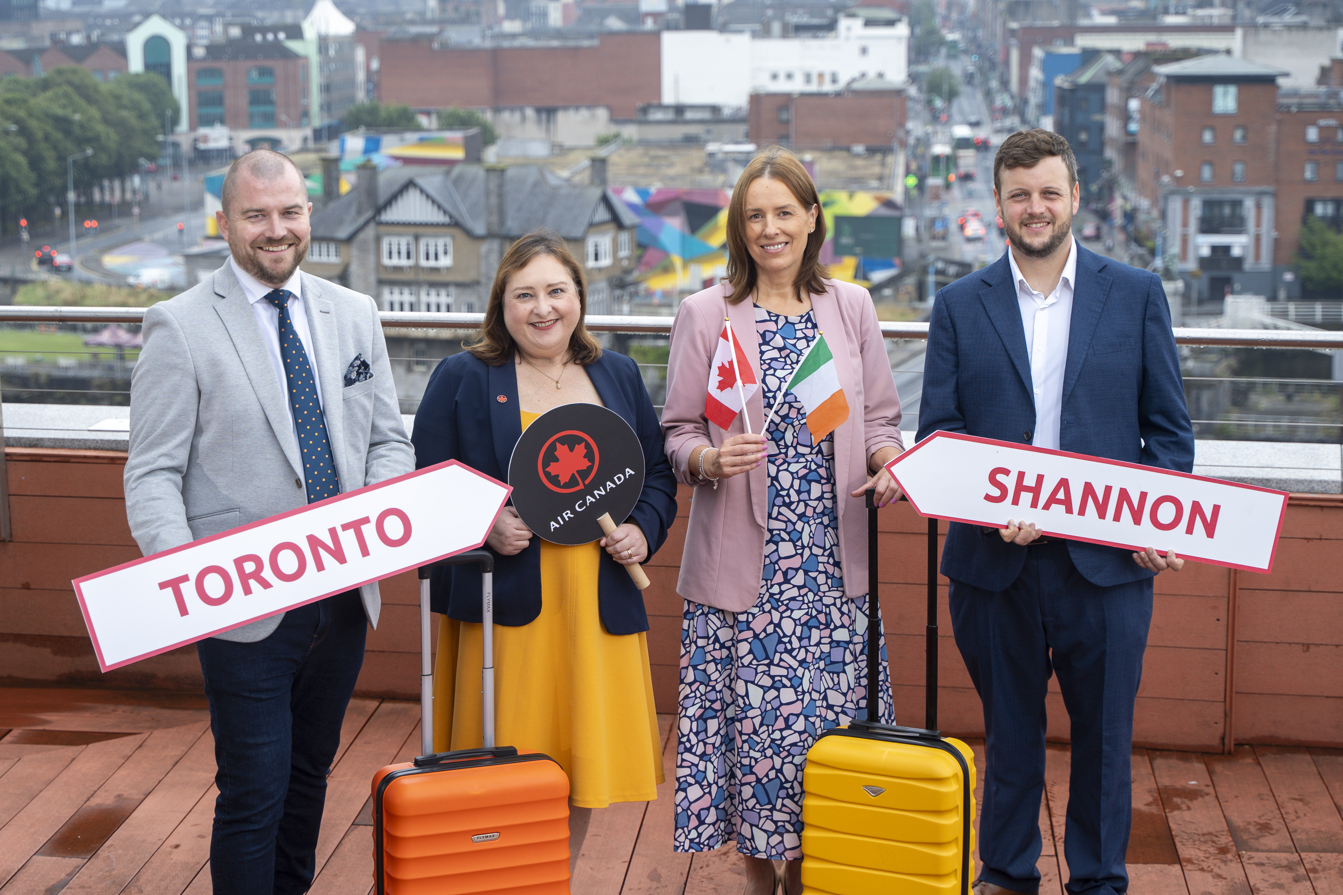 Shannon Airport and Air Canada Announce New Non-Stop Shannon-Toronto Service, the Only Direct Route Between Shannon and Canada